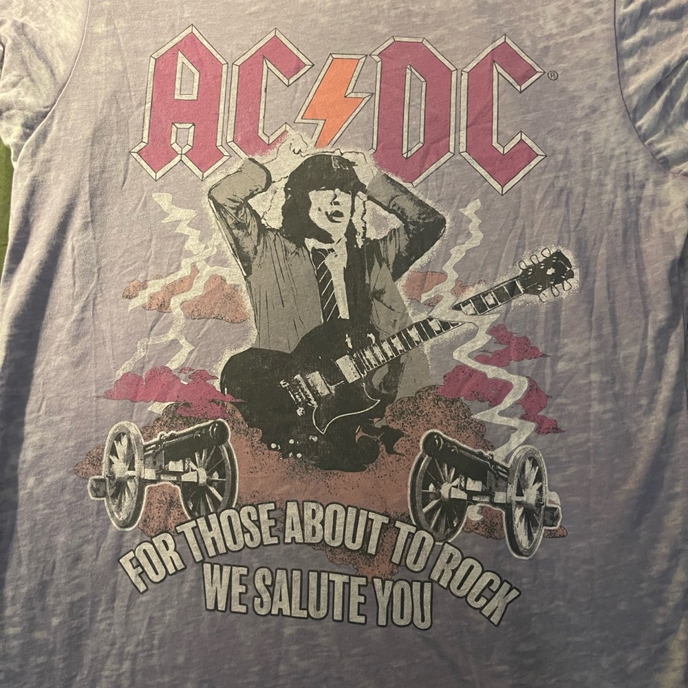 Recycled Karma AC/DC Graphic T-Shirt